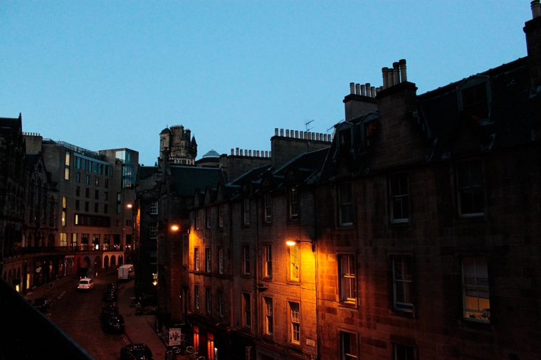 Blaue Stunde Edinburgh